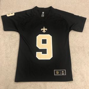 NFL New Orleans Saints Drew Brees #9 Youth Kids Jersey